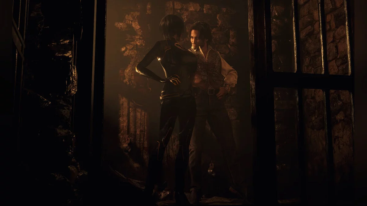 Resident Evil 4 Remake: Separate Ways — Ада в одежде Миранды из игры Mass Effect