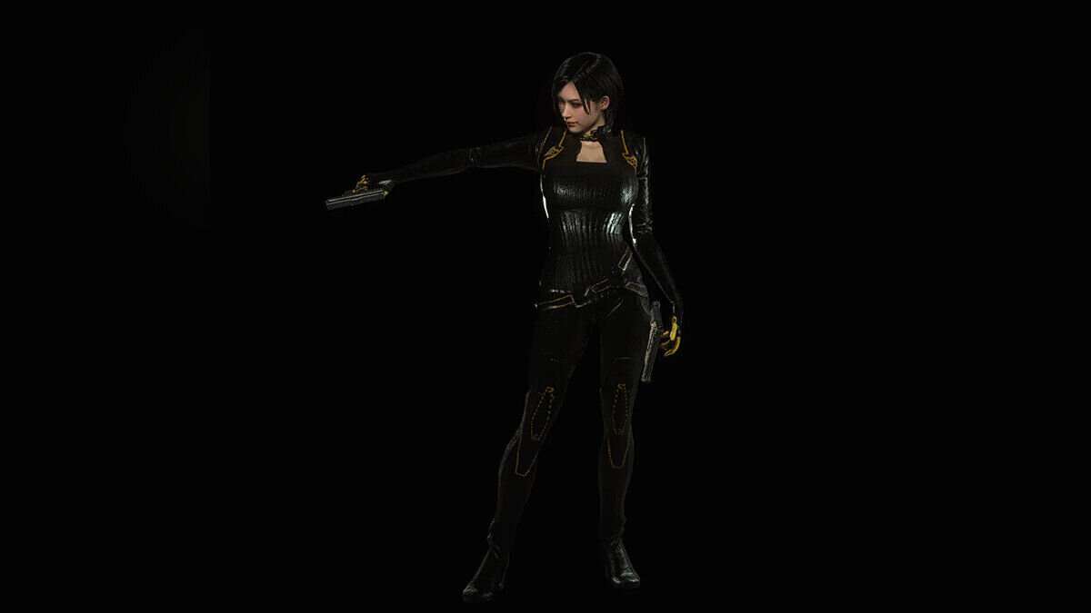 Resident Evil 4 Remake: Separate Ways — Ада в одежде Миранды из игры Mass Effect