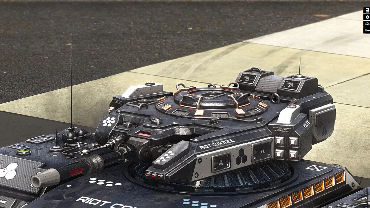 GTA 5 — Anti-Riot Heavy Unit (Futuristic/Cyberpunk) [Add-On | FiveM | AltV]