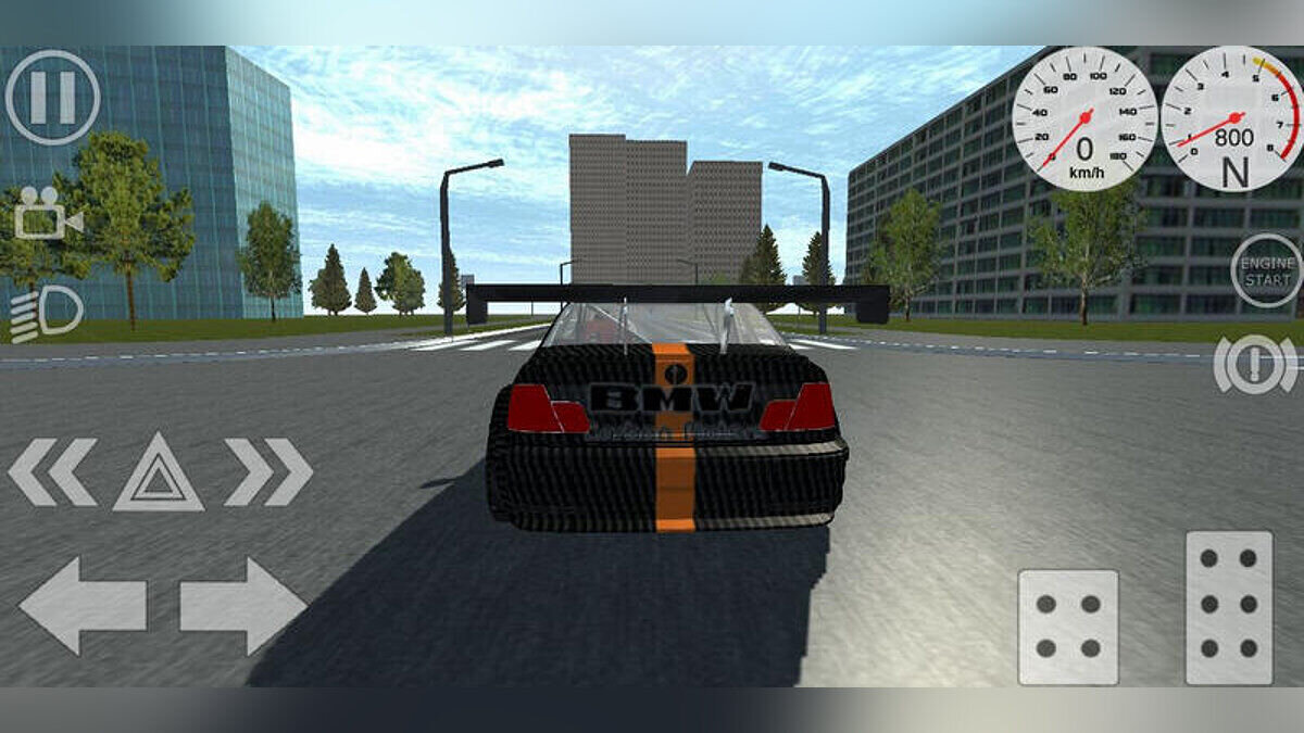 Simple Car Crash Physics Sim — BMW M3 E46 GTR / Автомобили / Транспорт