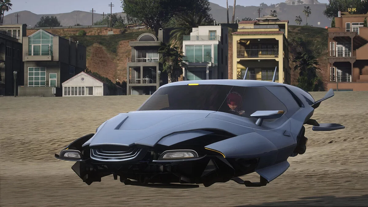 GTA 5 — Cyberpunk Hovercar (deluxo) [Add-On | Animated Roof ]