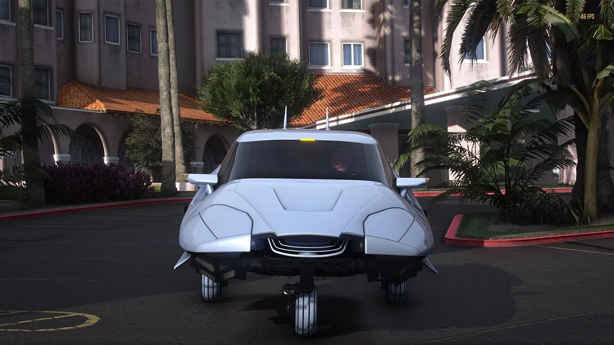 GTA 5 — Cyberpunk Hovercar (deluxo) [Add-On | Animated Roof ]