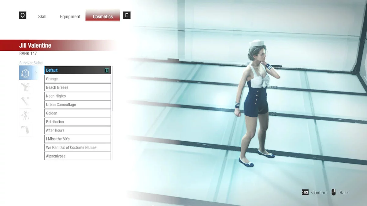 Resident Evil: Resistance — Девушки в морских костюмах