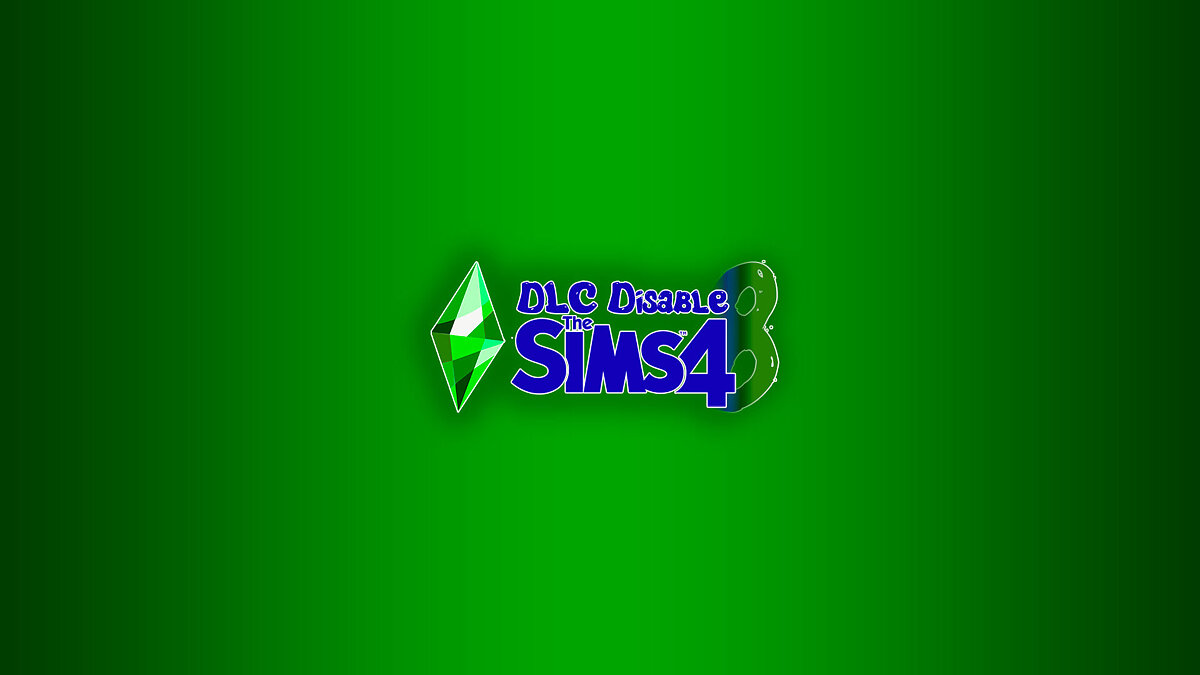 The Sims 4 — DLC Disable v0.8.24 | Программа для отключения дополнения