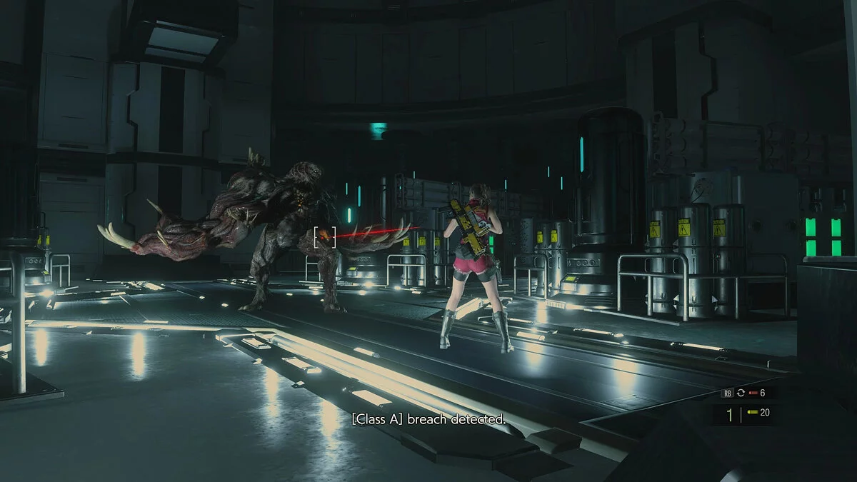 Resident Evil 2 — Фиксированная камера из оригинальной игры