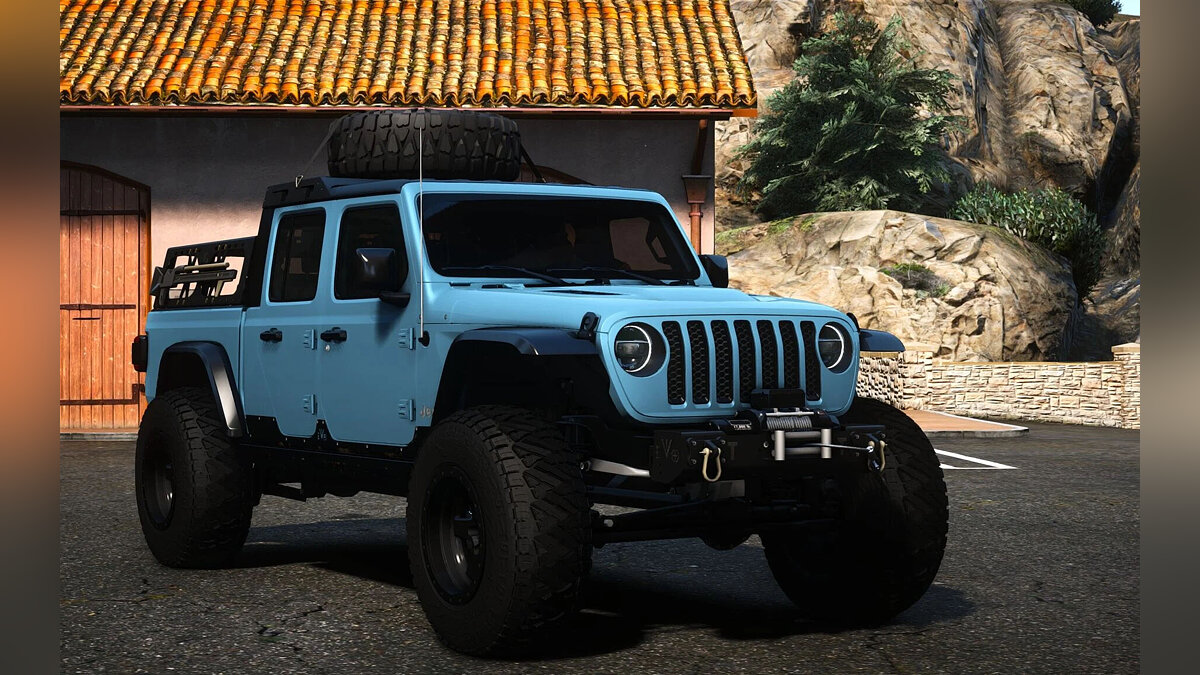 GTA 5 — Jeep Gladiator F9 2019 [Add-On | FiveM] / Автомобили / Транспорт