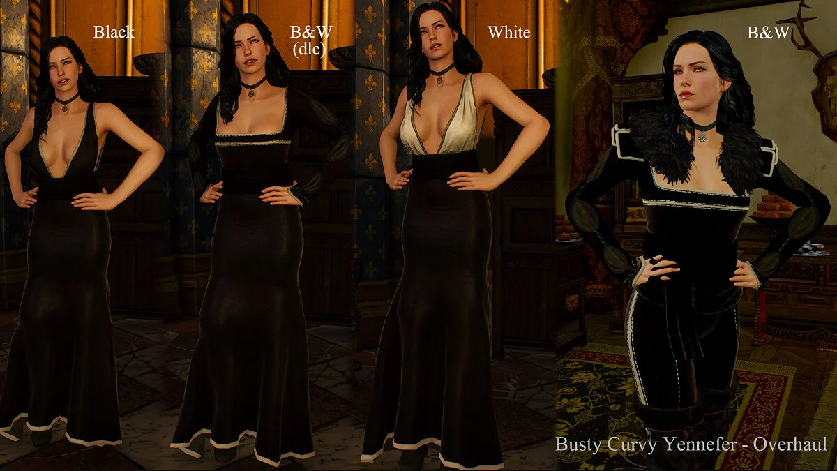 The Witcher 3: Wild Hunt - Complete Edition — Йеннефер с красивой фигурой