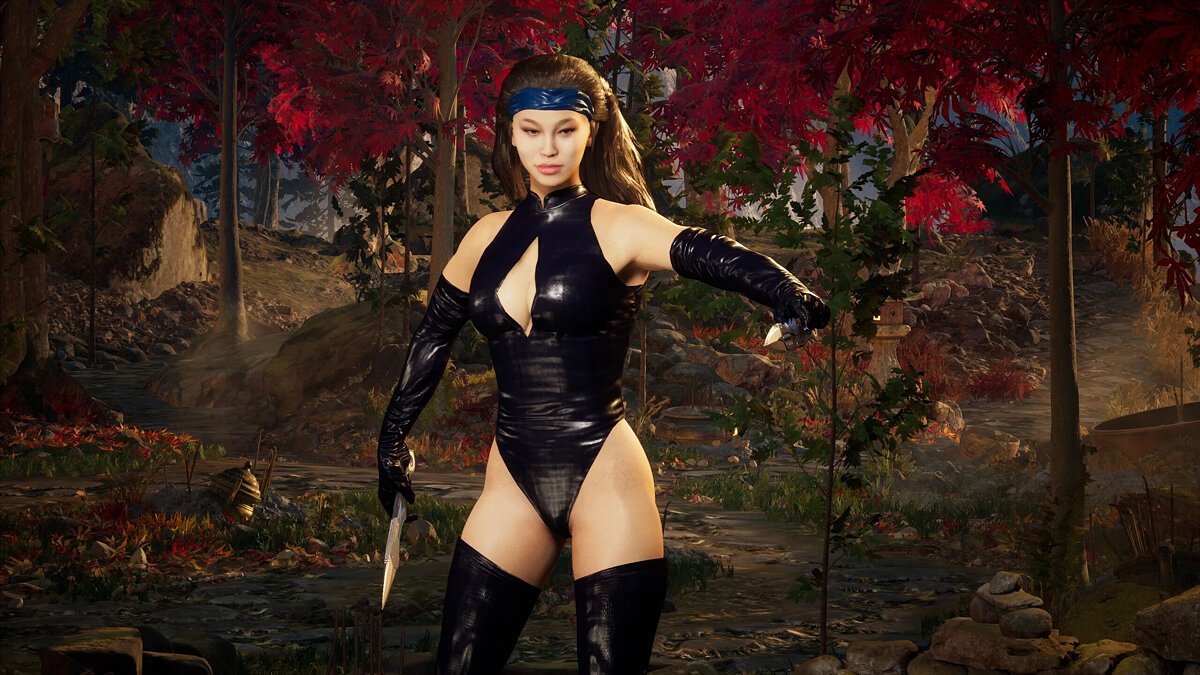 Mortal Kombat 1 — Китана в костюме из игры MK Defenders