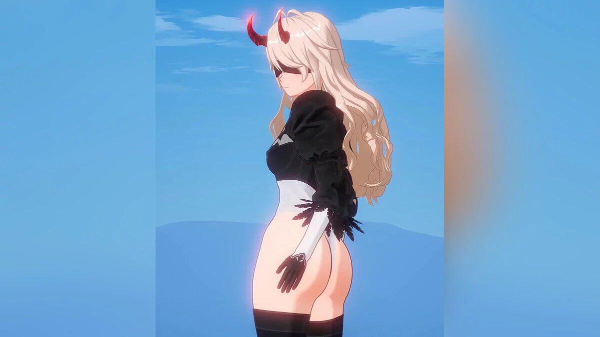 Tower of Fantasy — Костюм 2B из игры Nier Automata