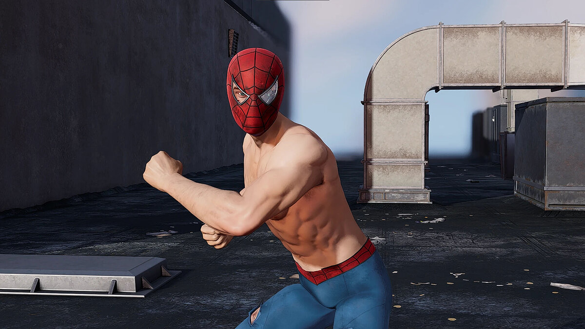 Marvel&#039;s Spider-Man Remastered — Костюм без рубашки
