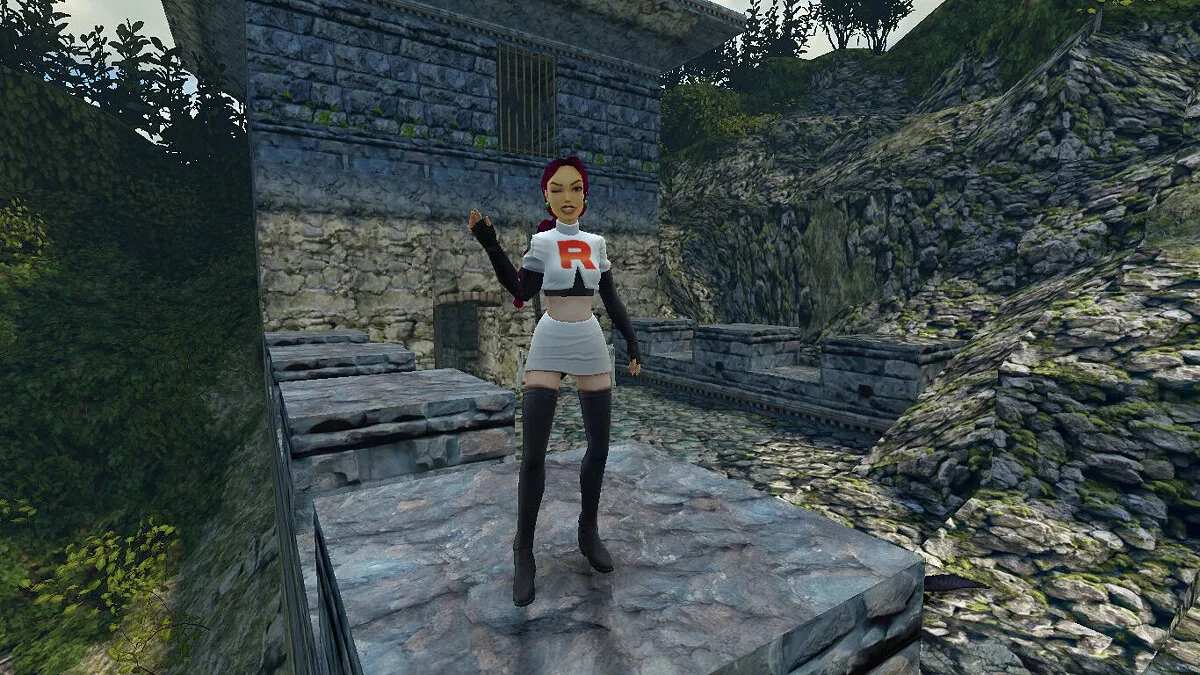 Tomb Raider 1-3 Remastered — Костюм Джесси из «Покемонов»