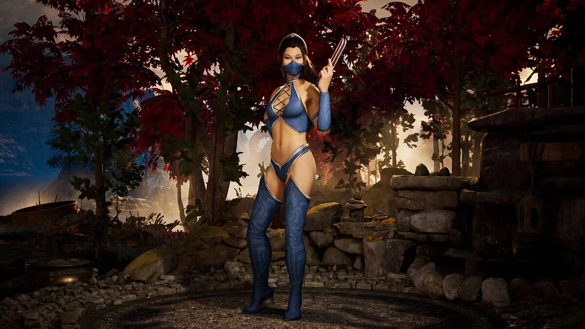 Mortal Kombat 1 — Костюм Китаны из игры Mortal Kombat 9