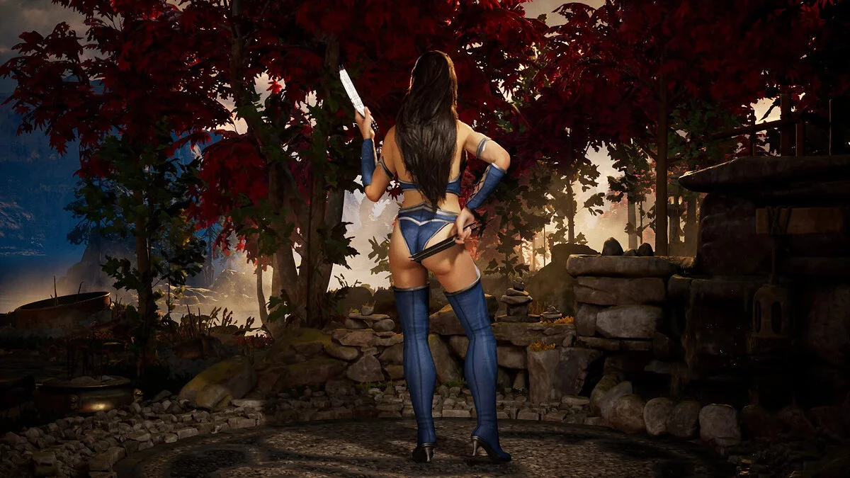 Mortal Kombat 1 — Костюм Китаны из игры Mortal Kombat 9