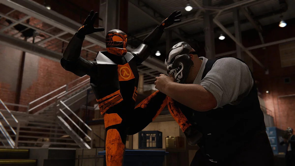 Marvel&#039;s Spider-Man Remastered — Костюм в стиле игры Half-Life 2