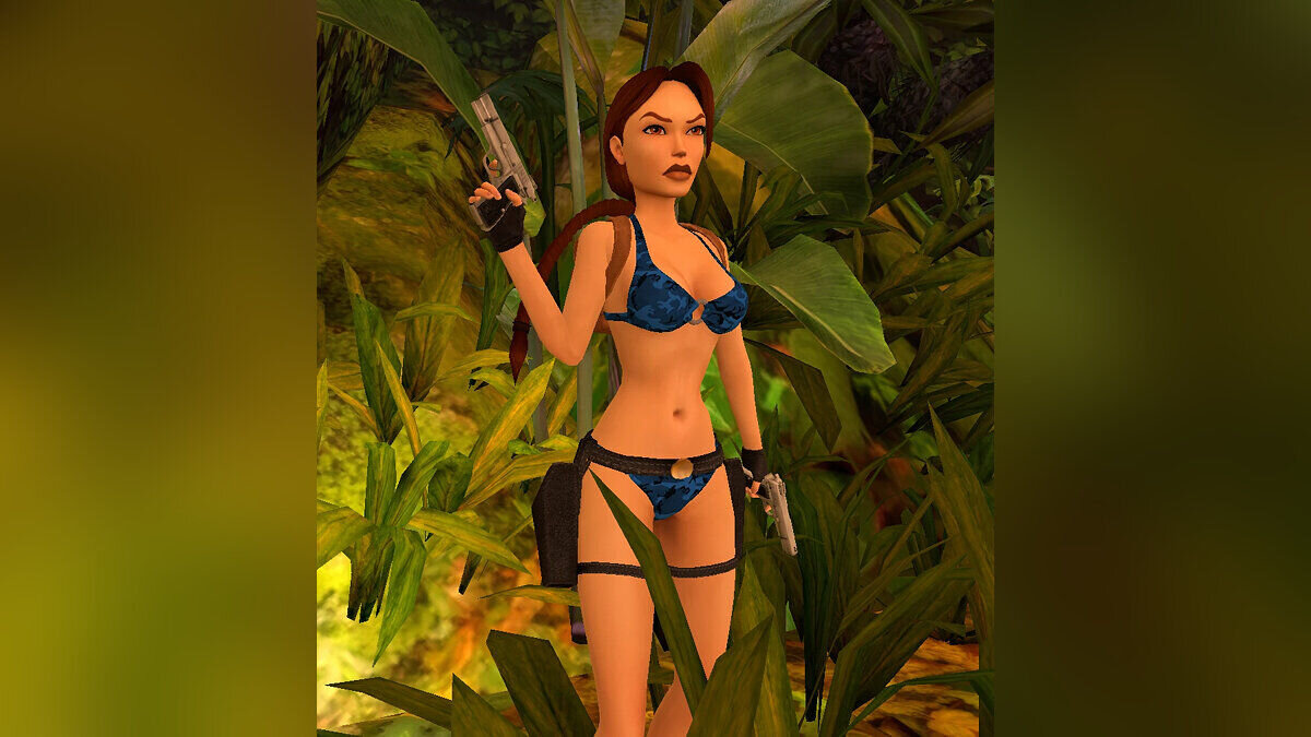 Tomb Raider 1-3 Remastered — Лара в бикини