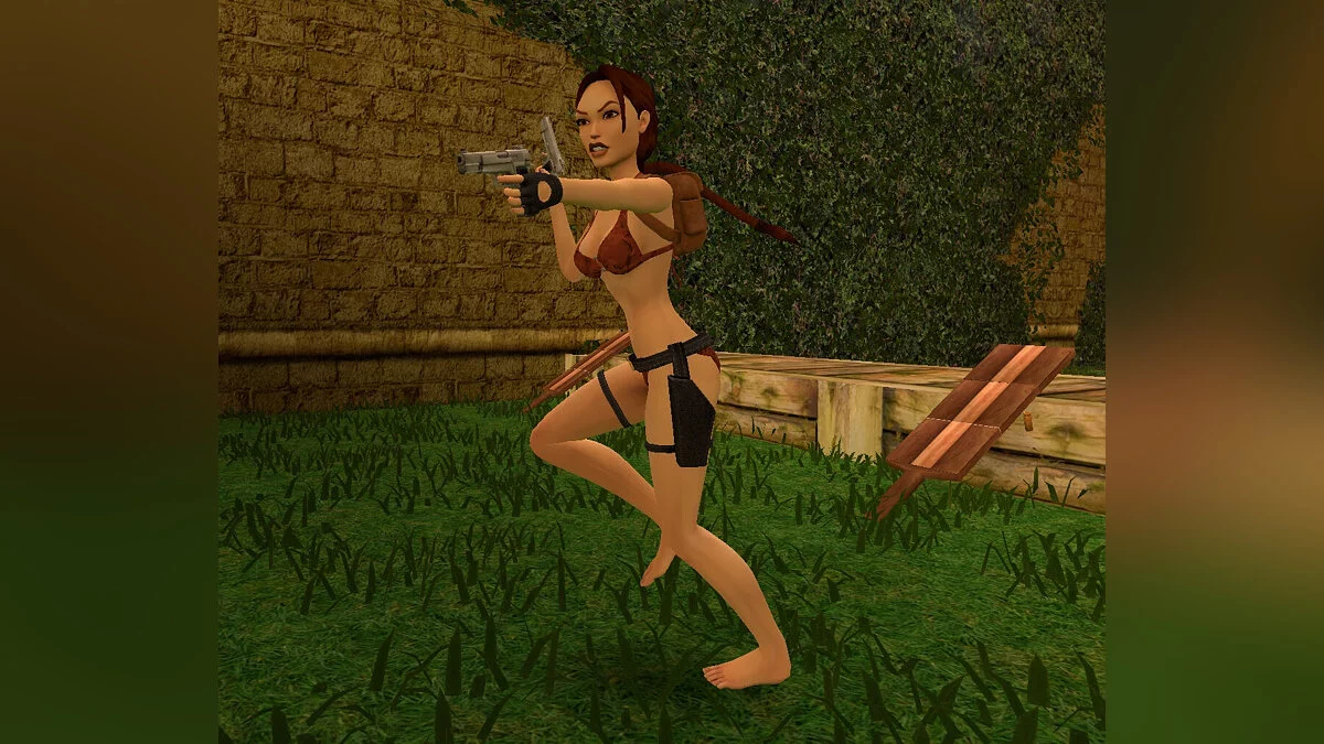Tomb Raider 1-3 Remastered — Лара в бикини
