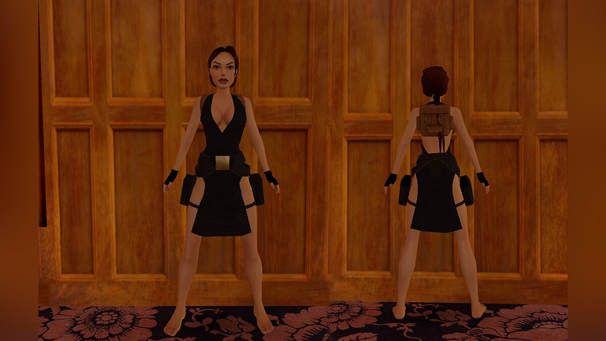 Tomb Raider 1-3 Remastered — Лара в платье