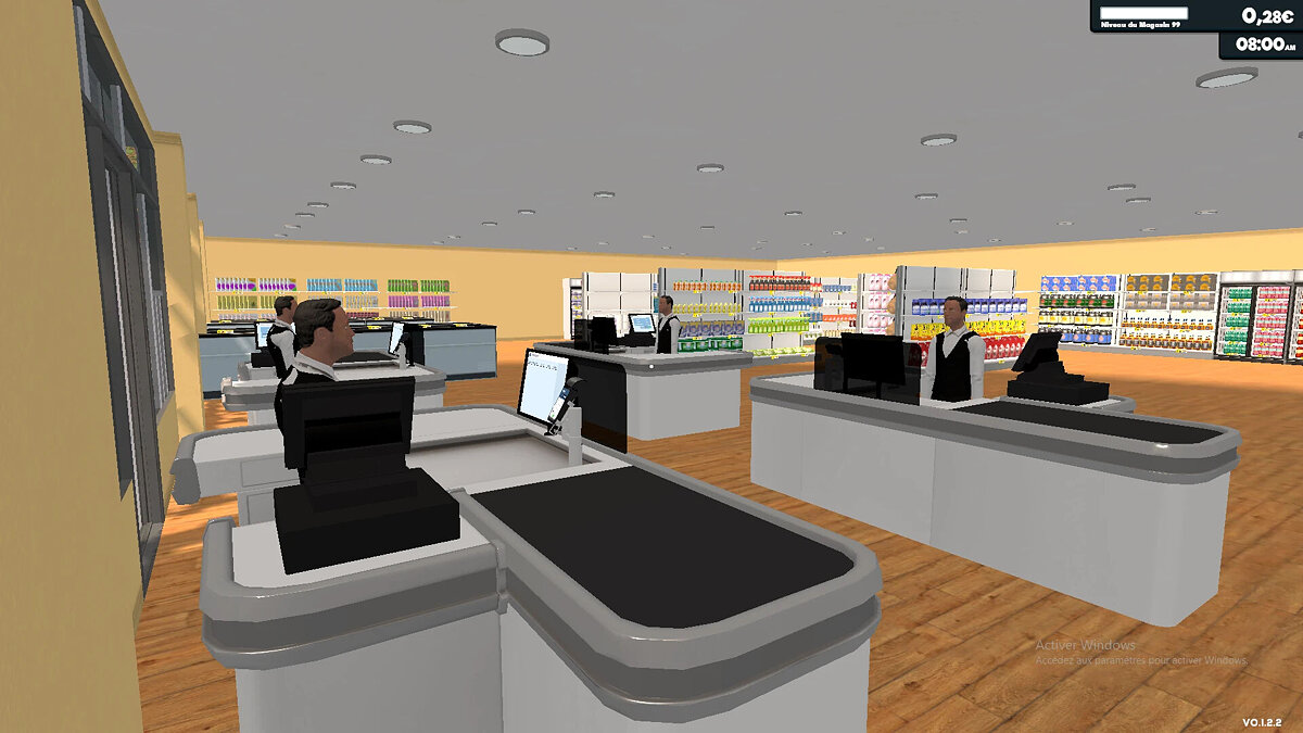 Supermarket Simulator — Магазин 99 уровня