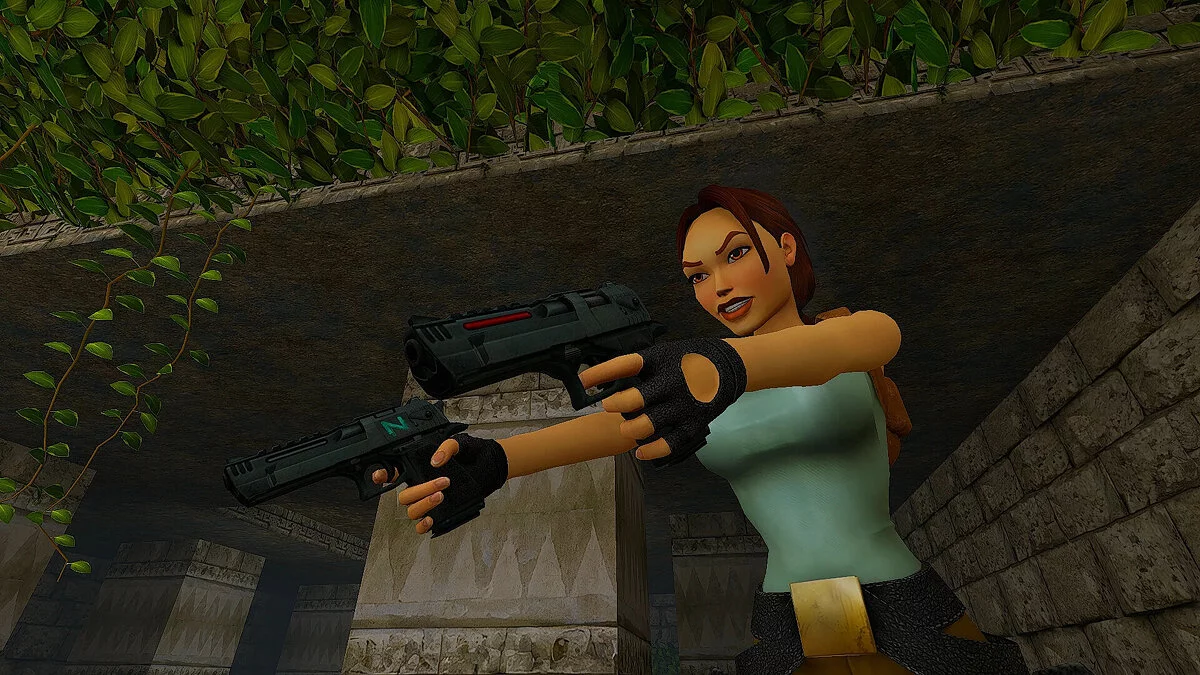 Tomb Raider 1-3 Remastered — Магнумы вместо автоматических пистолетов