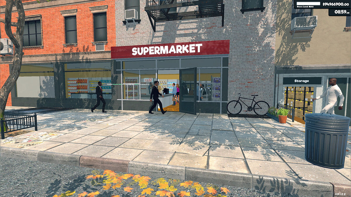 Supermarket Simulator — Максимальный уровень и бесконечные деньги