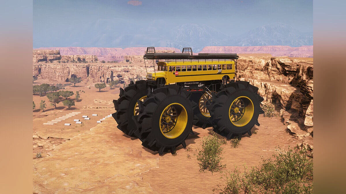 Expeditions: A MudRunner Game — Мега-автобус