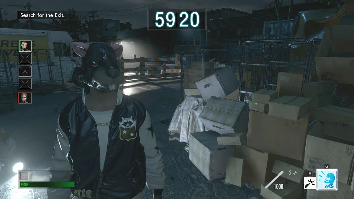 Resident Evil: Resistance — Набор маско для Тайрона