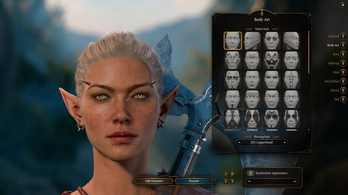 Baldur&#039;s Gate 3 — Набор нового пирсинга