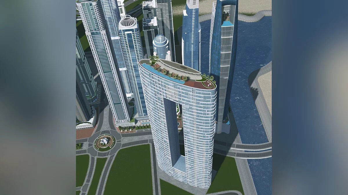 Cities: Skylines — Пляжная курортная гостиница