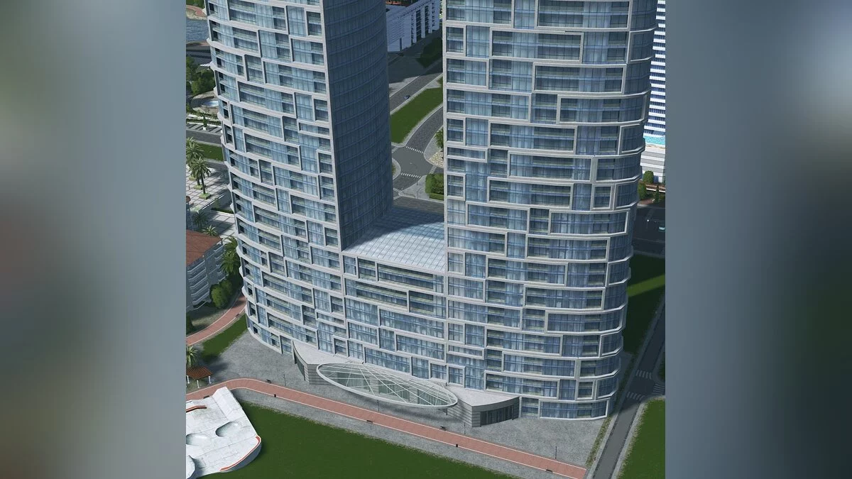 Cities: Skylines — Пляжная курортная гостиница