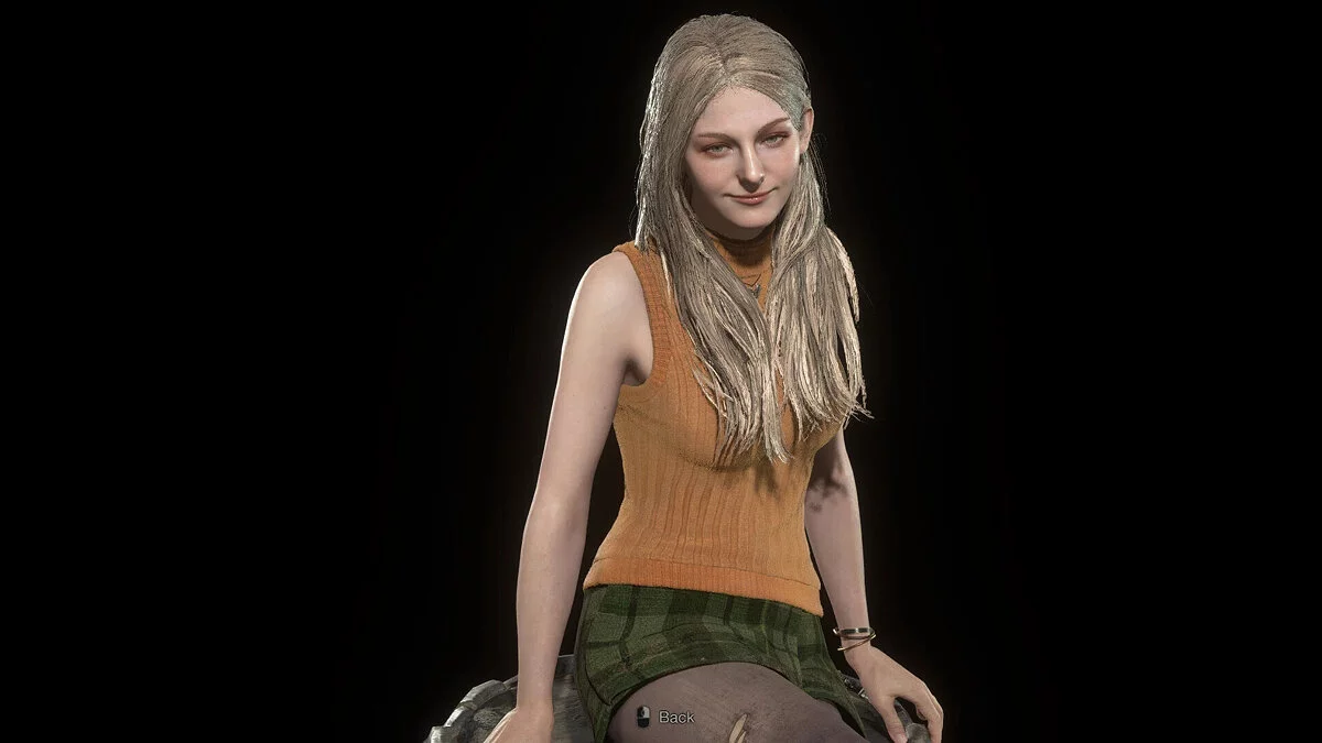 Resident Evil 4 Remake (2023) — Прическа Роуз для Эшли