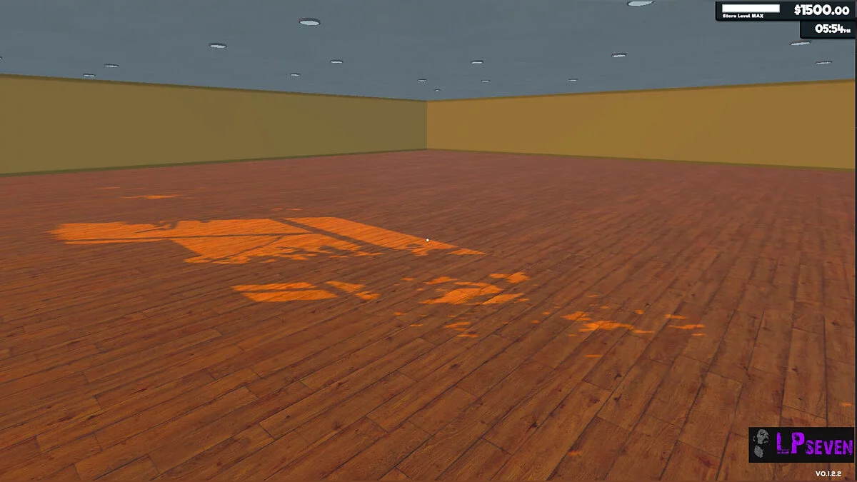 Supermarket Simulator — Пустой магазин с максимальным пространством