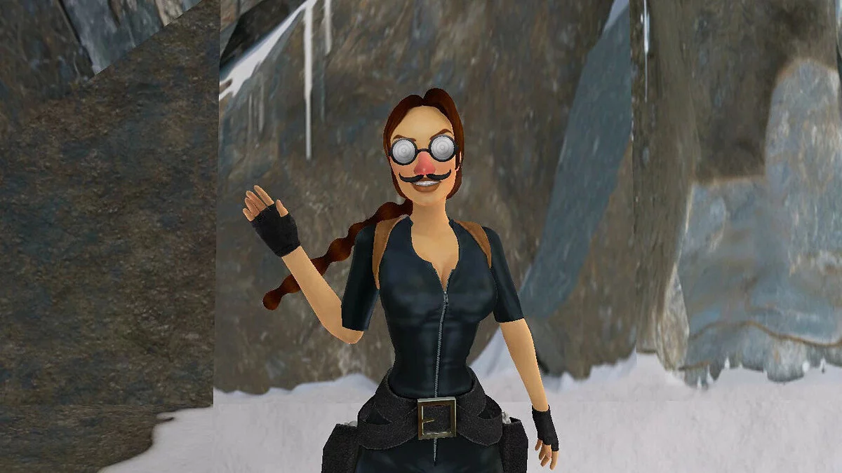 Tomb Raider 1-3 Remastered — Смешные очки