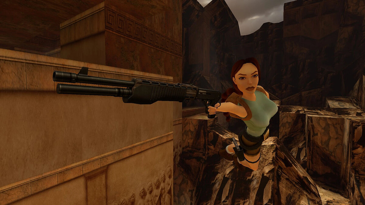 Tomb Raider 1-3 Remastered — SPAS-12 вместо дробовика