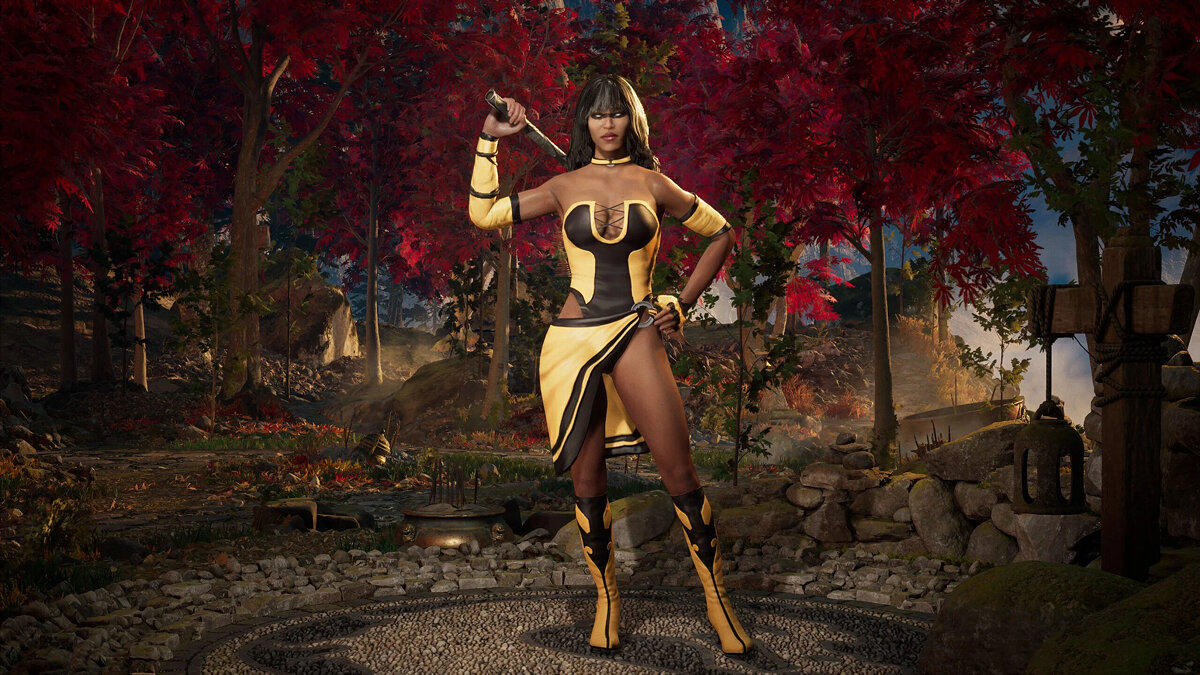 Mortal Kombat 1 — Таня в костюме из игры MK Deception