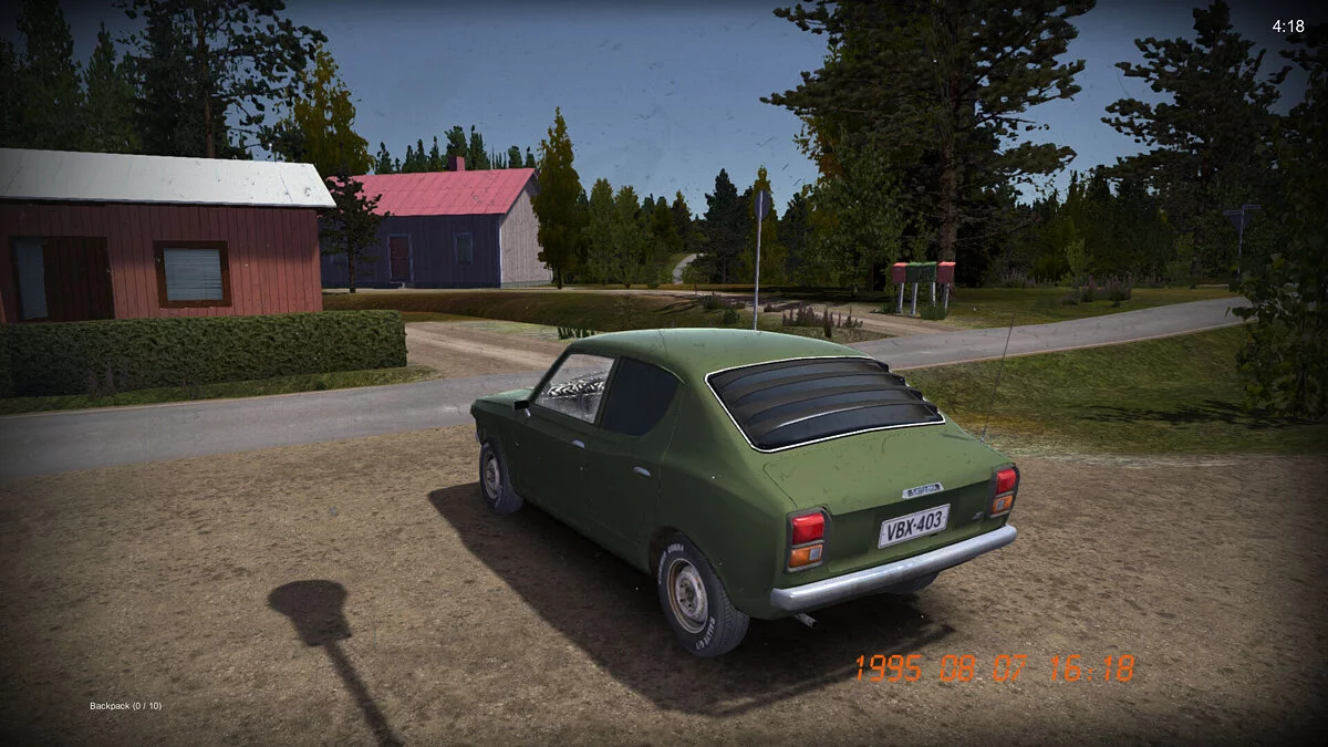 My Summer Car — Темно-зеленая Сатсума (35000 марок)