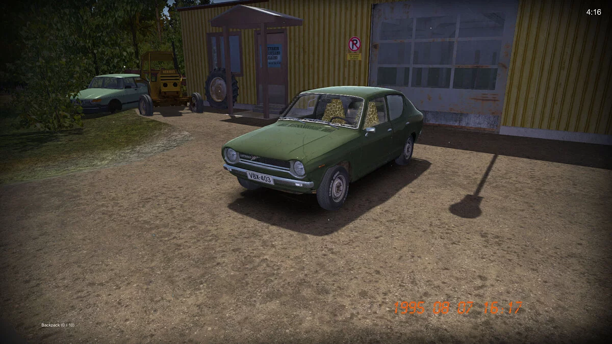 My Summer Car — Темно-зеленая Сатсума (35000 марок)