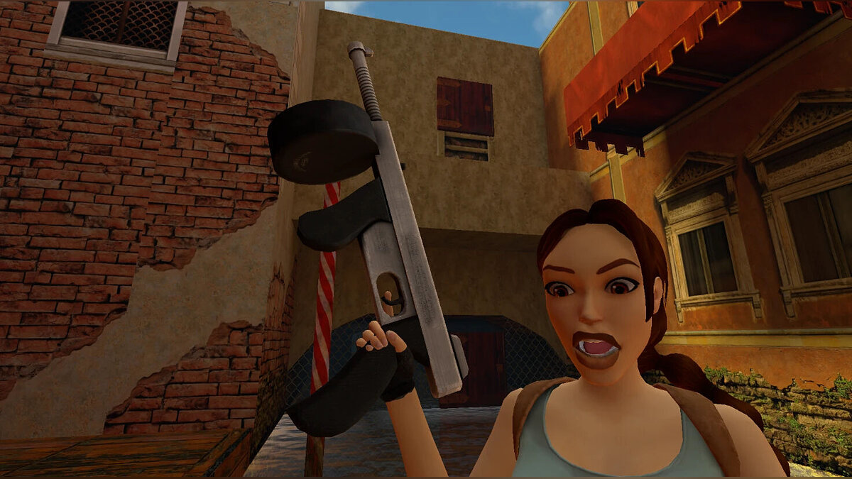 Tomb Raider 1-3 Remastered — Томми ган