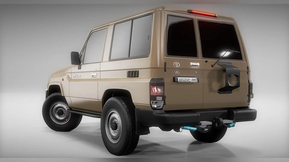 BeamNG.drive — Toyota Land Cruiser (J70)