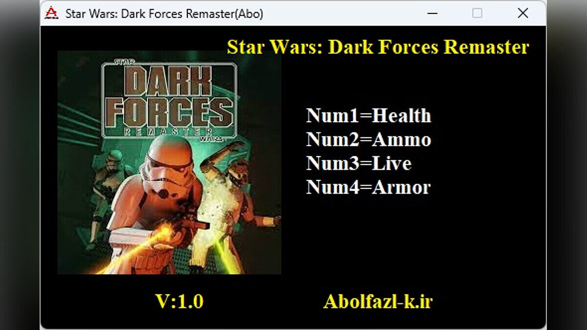 Star Wars: Dark Forces Remaster — Трейнер (+4) [1.0]