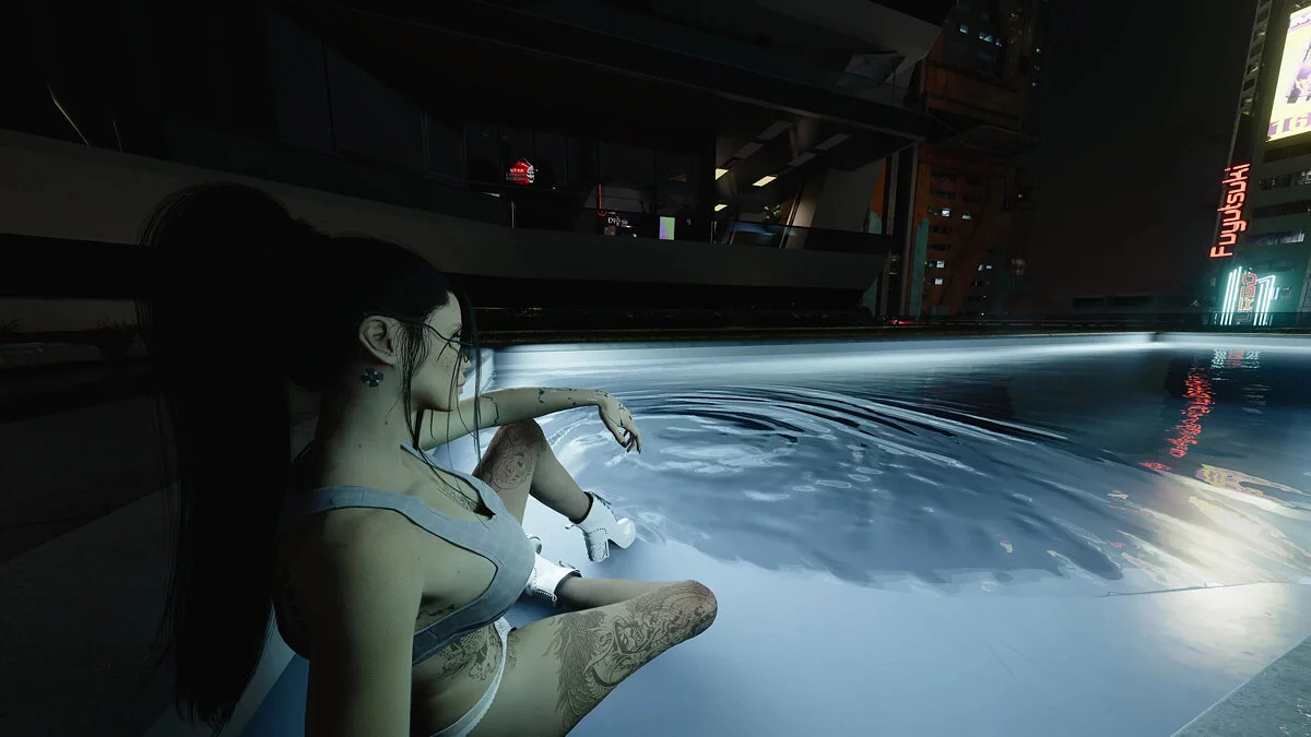 Cyberpunk 2077 — Ультра реалистичные текстуры