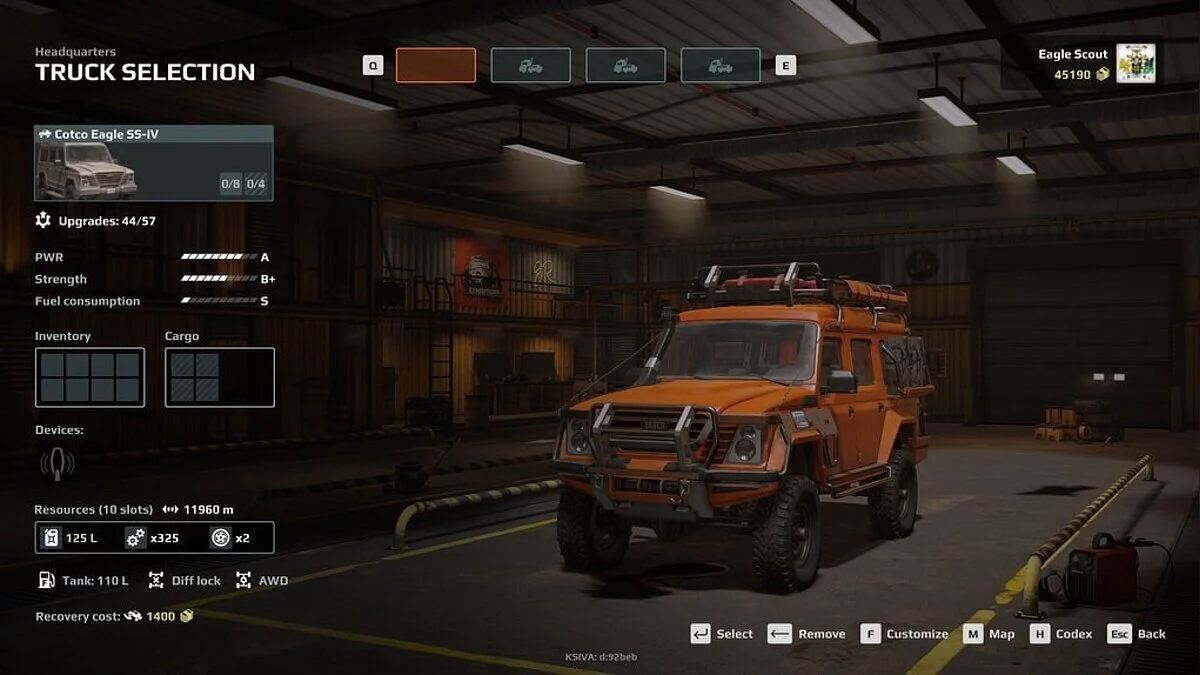 Expeditions: A MudRunner Game — Улучшенный Cotco Eagle SS-IV