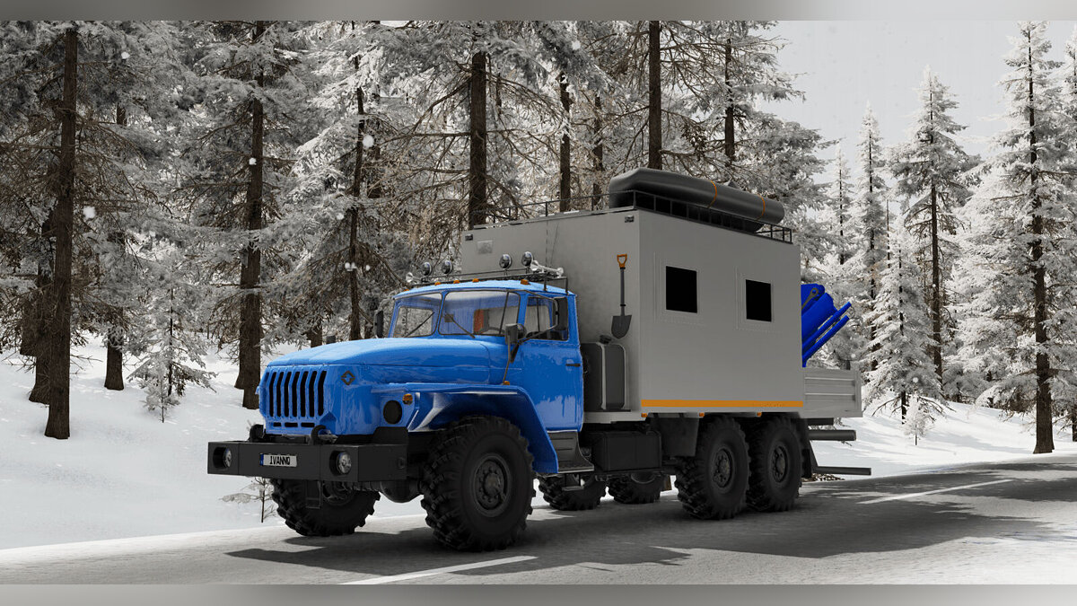 BeamNG.drive — Ural 4320