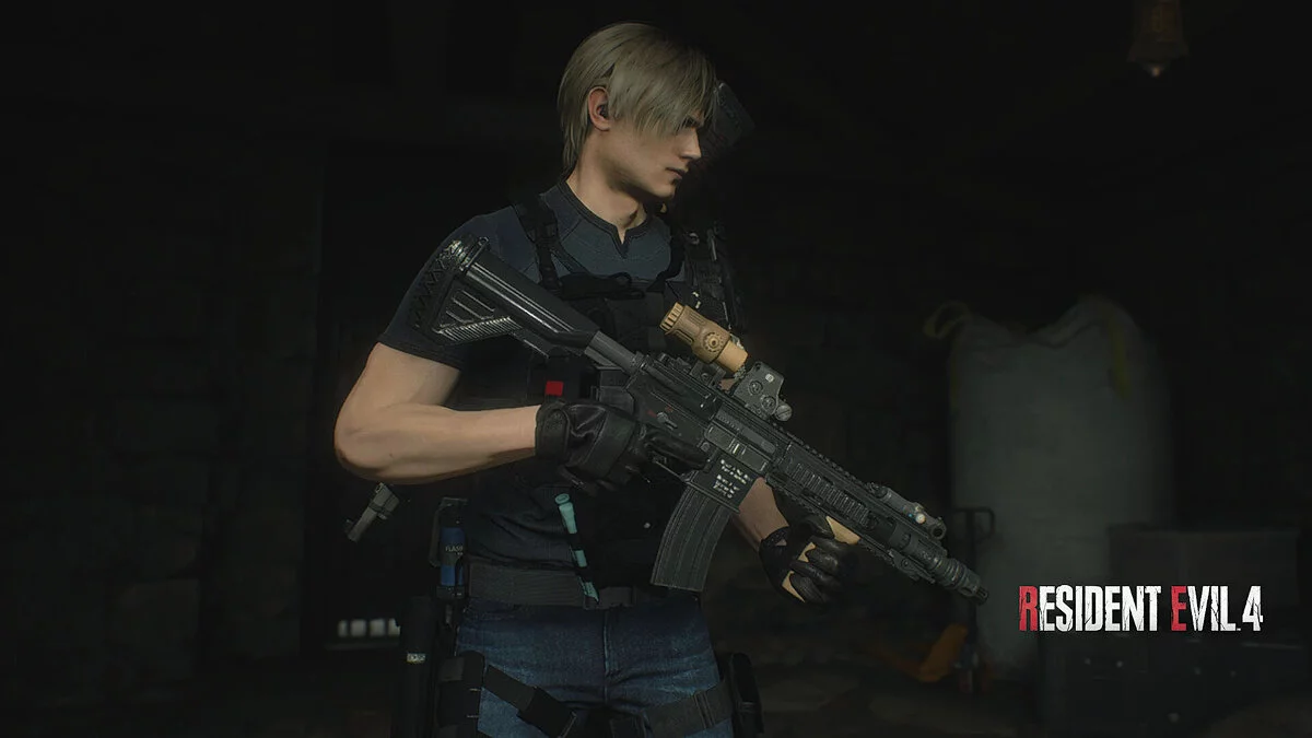 Resident Evil 4 Remake (2023) — Винтовка HK416D