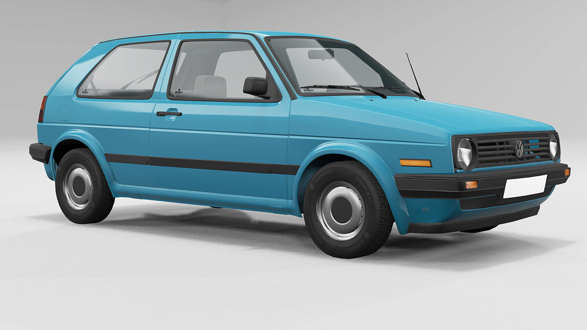 BeamNG.drive — Volkswagen Golf MK2 / Автомобили / Транспорт