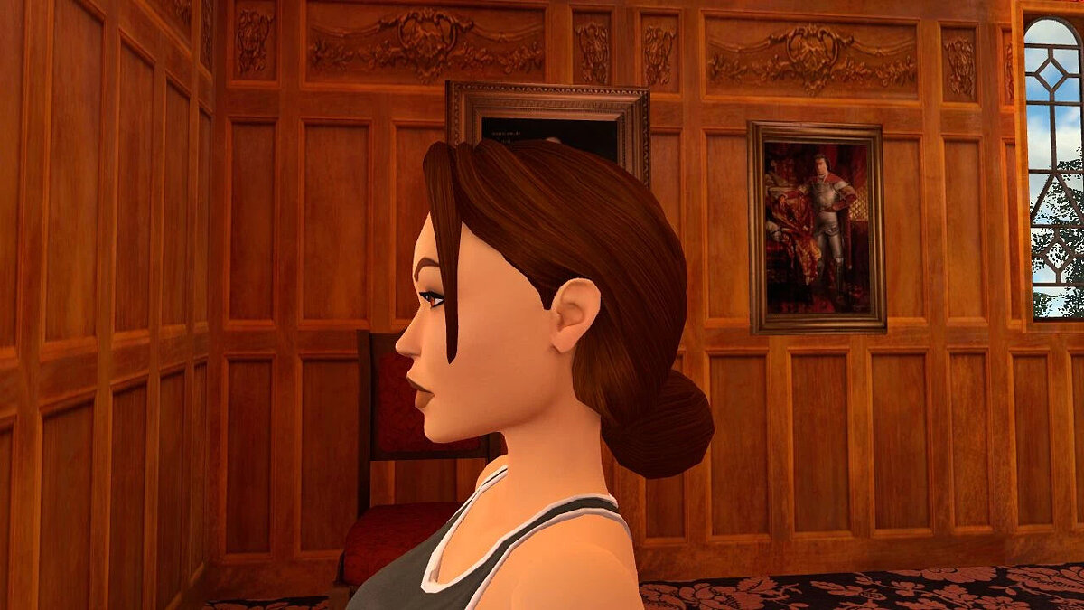 Tomb Raider 1-3 Remastered — Волосы собранные в пучок