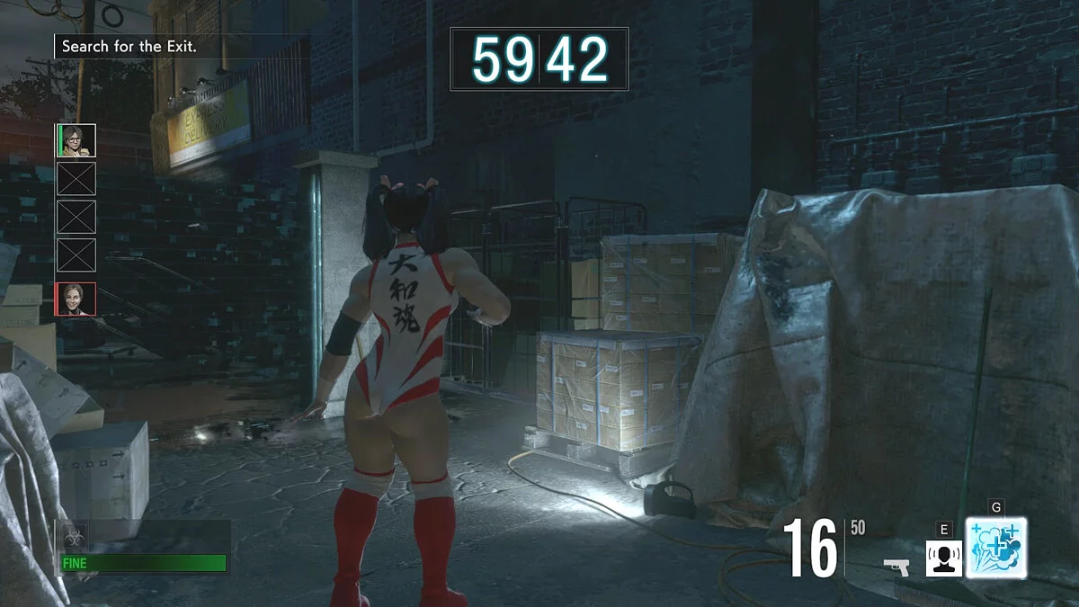 Resident Evil: Resistance — Женские костюмы рестлеров