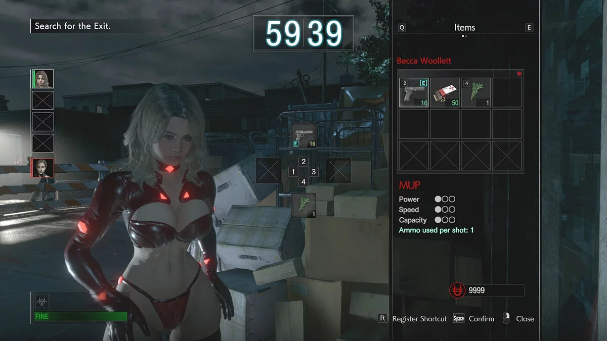 Resident Evil: Resistance — Женский силовой костюм