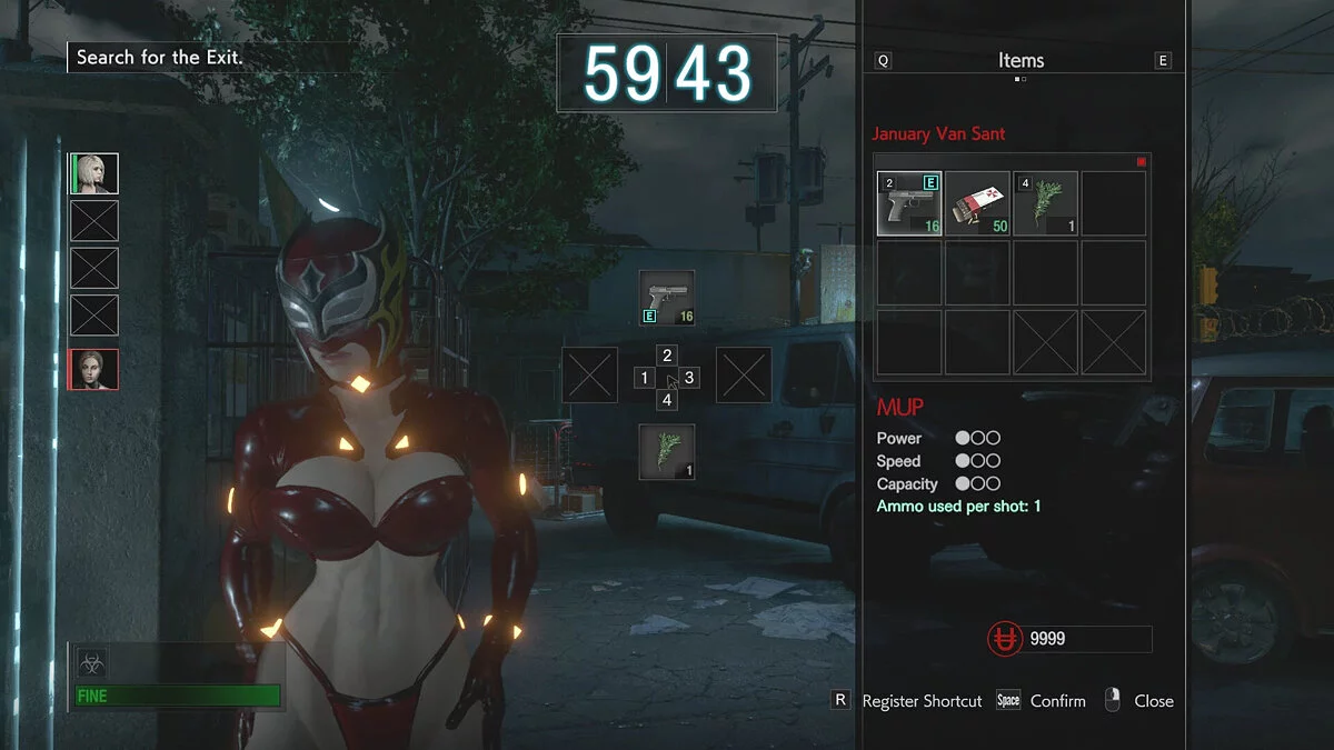 Resident Evil: Resistance — Женский силовой костюм