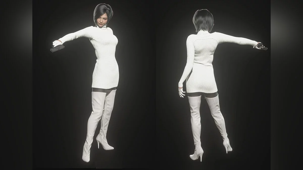 Resident Evil 4 Remake: Separate Ways — Ада в белом