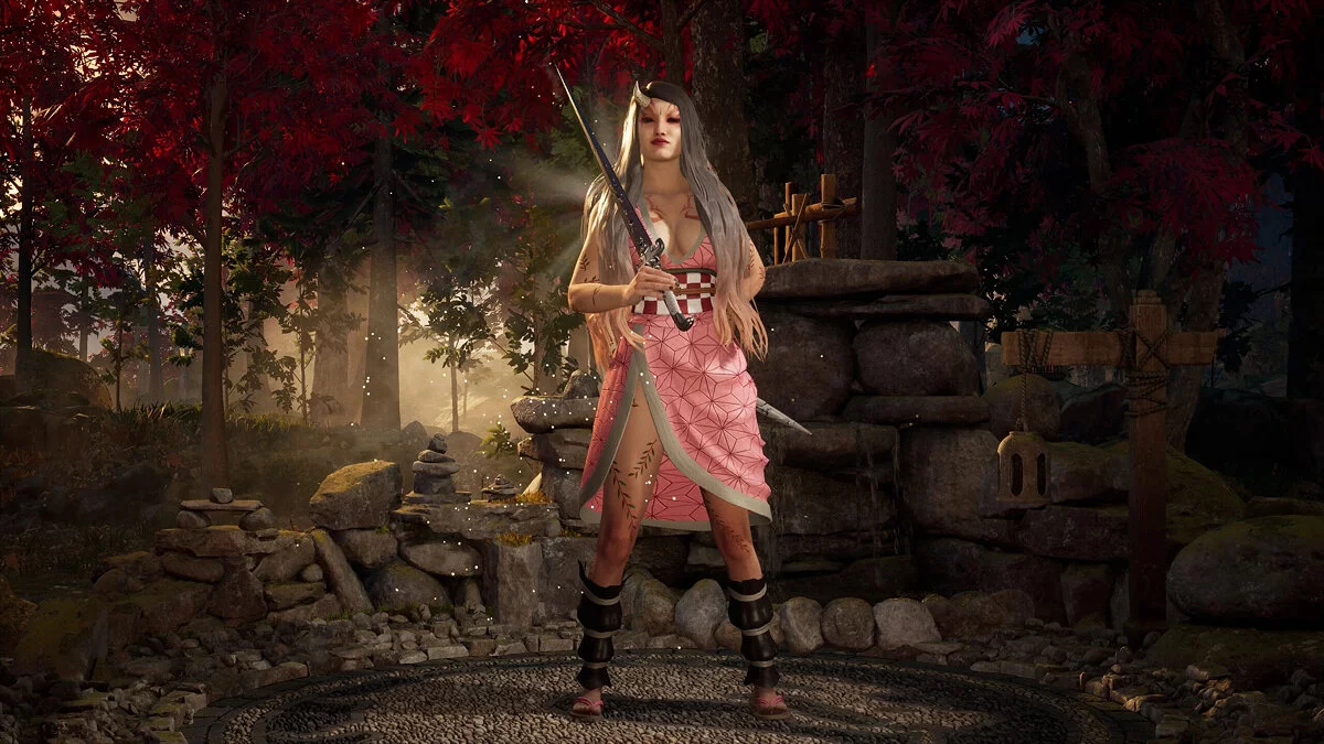 Mortal Kombat 1 — Ашра в образе Незуко